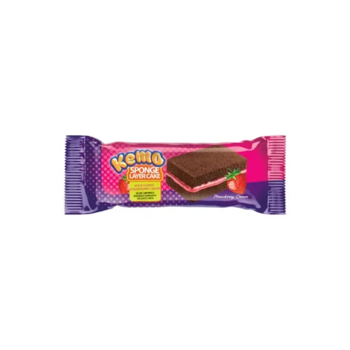 Kemo Çilekli 2 Katlı Kek 35 Gr