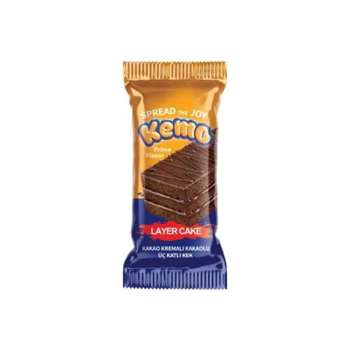 Kemo Kakaolu 3 Katlı Kek 40 Gr