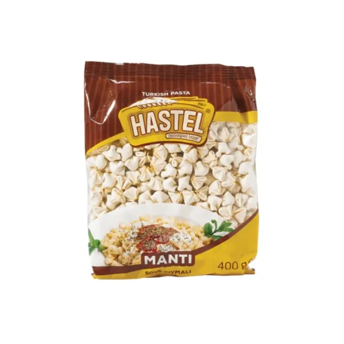 Hastel Soya Kıymalı Paket Mantı 400 Gr