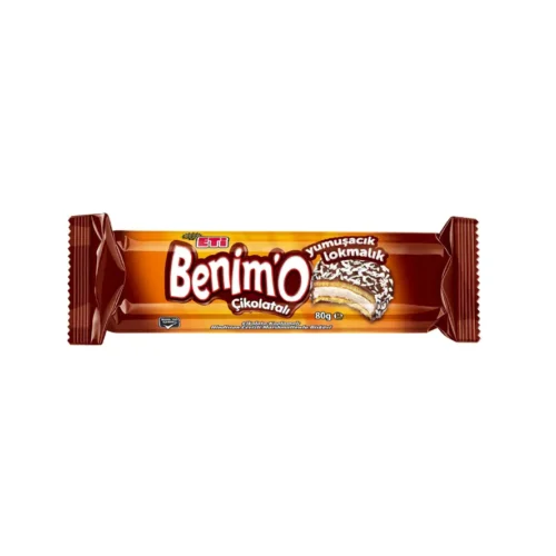 Eti Benimo Lokmalık Çikolatalı Bisküvi 80 G Eti Benimo Lokmalık Çikolatalı Bisküvi 80 G