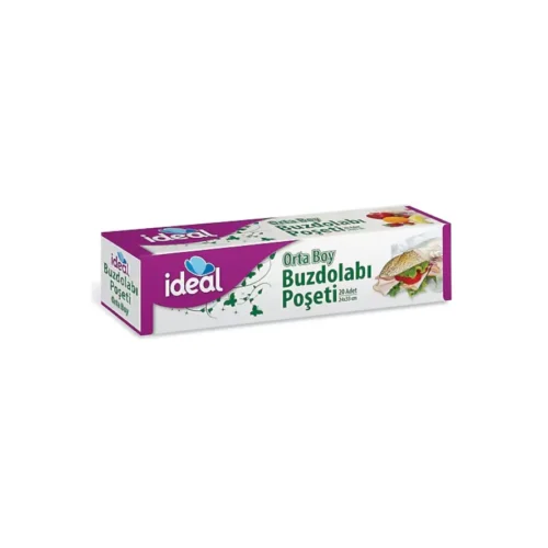Ideal Orta Boy Buzdolabı Poşeti 20'li Ideal Orta Boy Buzdolabı Poşeti 20'li