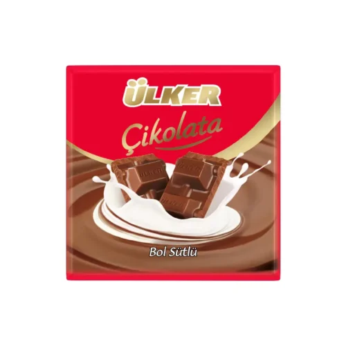 Ülker Bol Sütlü Kare Çikolata 60 G