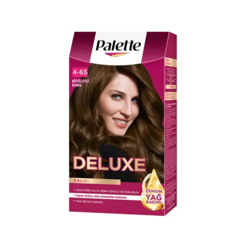 Palette Deluxe 4-65 Büyüleyici Kahve Saç Boyası 115 Ml Palette Deluxe 4-65 Büyüleyici Kahve Saç Boyası 115 Ml