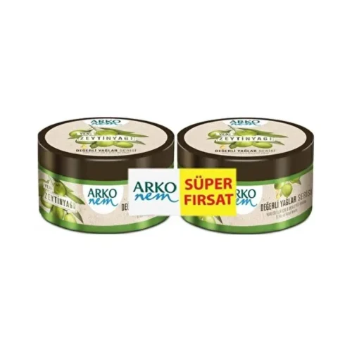 Arko Nem Değerli Yağlar Zeytinyağlı Nemlendirici Krem 250 Ml 2 Adet