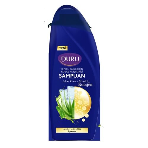 Duru Şampuan Kolajen & Aloevera & Mentol 500Ml Duru Şampuan Kolajen & Aloevera & Mentol 500Ml