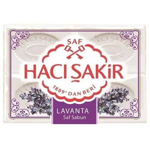 Hacı Şakir Beyaz Sabun Lavanta 600 G Hacı Şakir Beyaz Sabun Lavanta 600 G