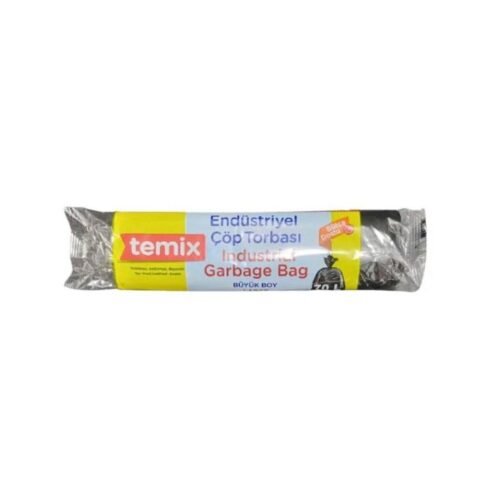 Temix Endüstriyel Çöp Torbası Orta Boy 20 Adet Temix Endüstriyel Çöp Torbası Orta Boy 20 Adet