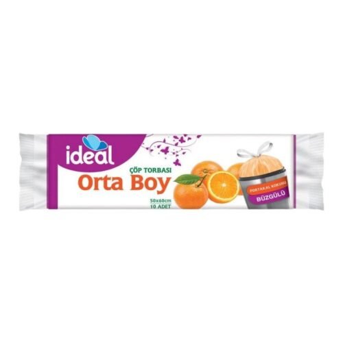 İdeal Çöp Torbası Orta Boy 10'lu İdeal Çöp Torbası Orta Boy 10'lu