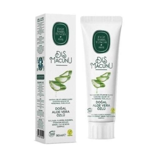 Eyüp Sabri Tuncer Doğal Diş Macunu Doğal Aloe Vera Özlü 90 Ml